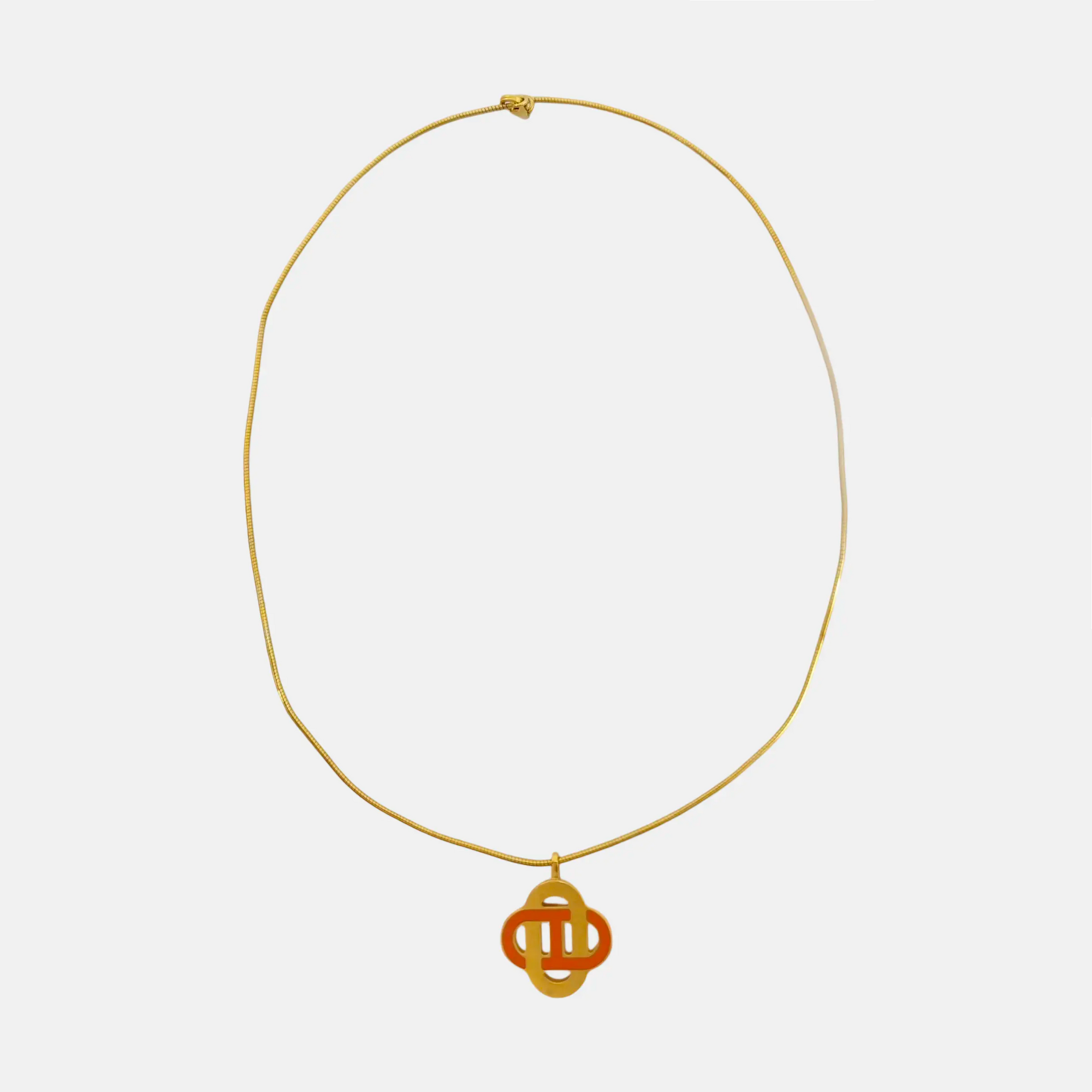 Chaine D'ancre Gold Plated Necklace