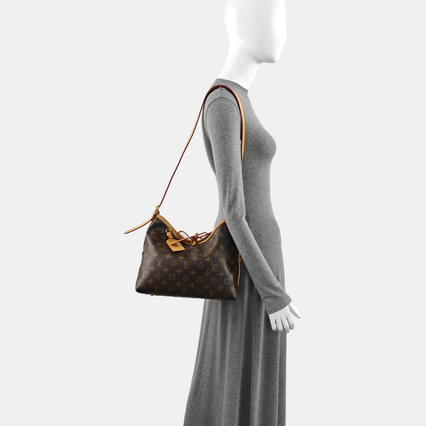 CARRYALL PM Monogram Coated Canvas Brown