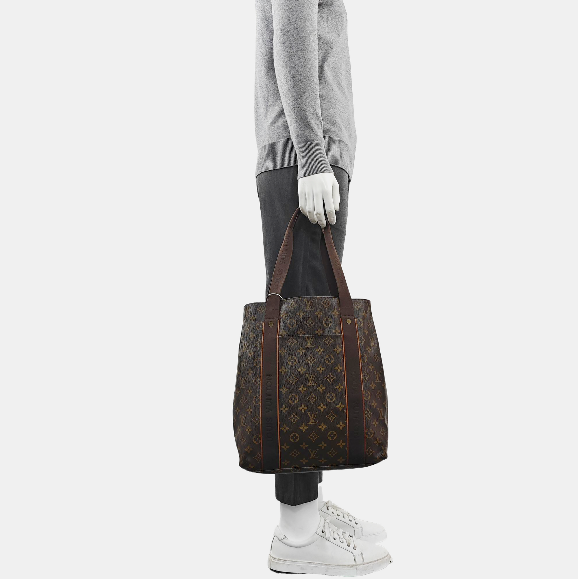 VINTAGE BEAUBOURG Monogram Coated Canvas Brown