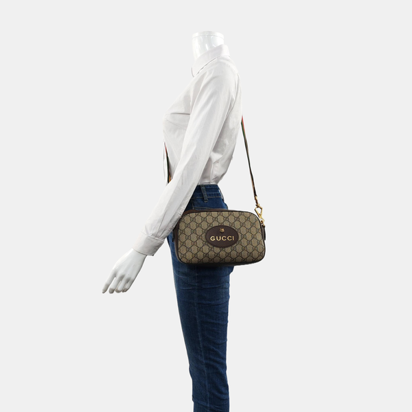 Neo Vintage Monogram Coated Canvas Beige