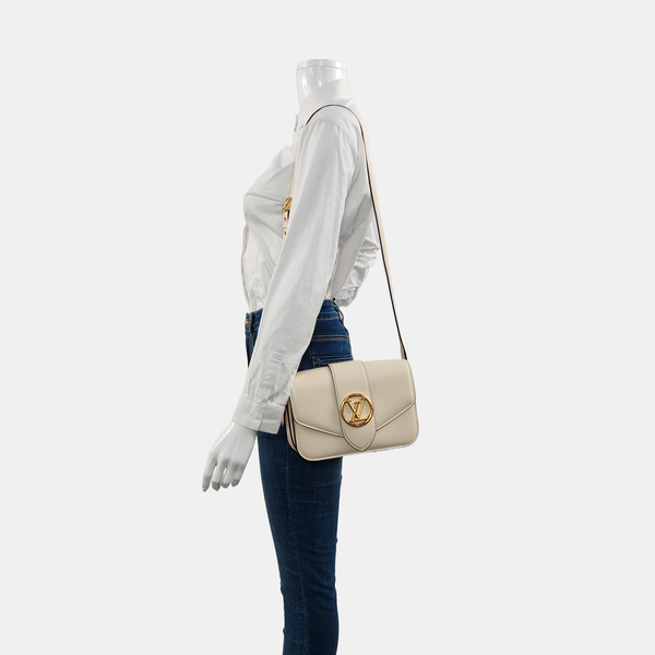 PONT 9 Calfskin White