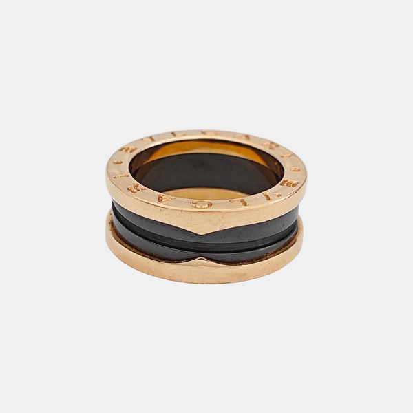 B.ZERO1 18k Rose Gold Ring EU 50