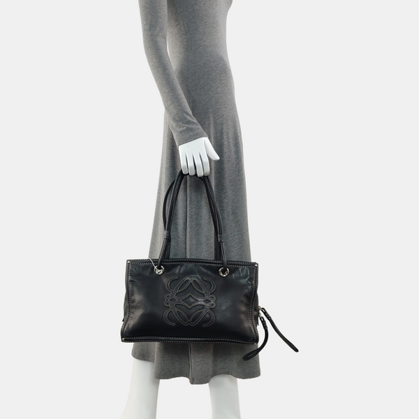 Calfskin Tote Bag Black