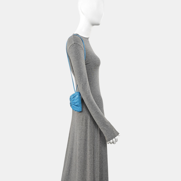 The Pouch Lambskin Blue