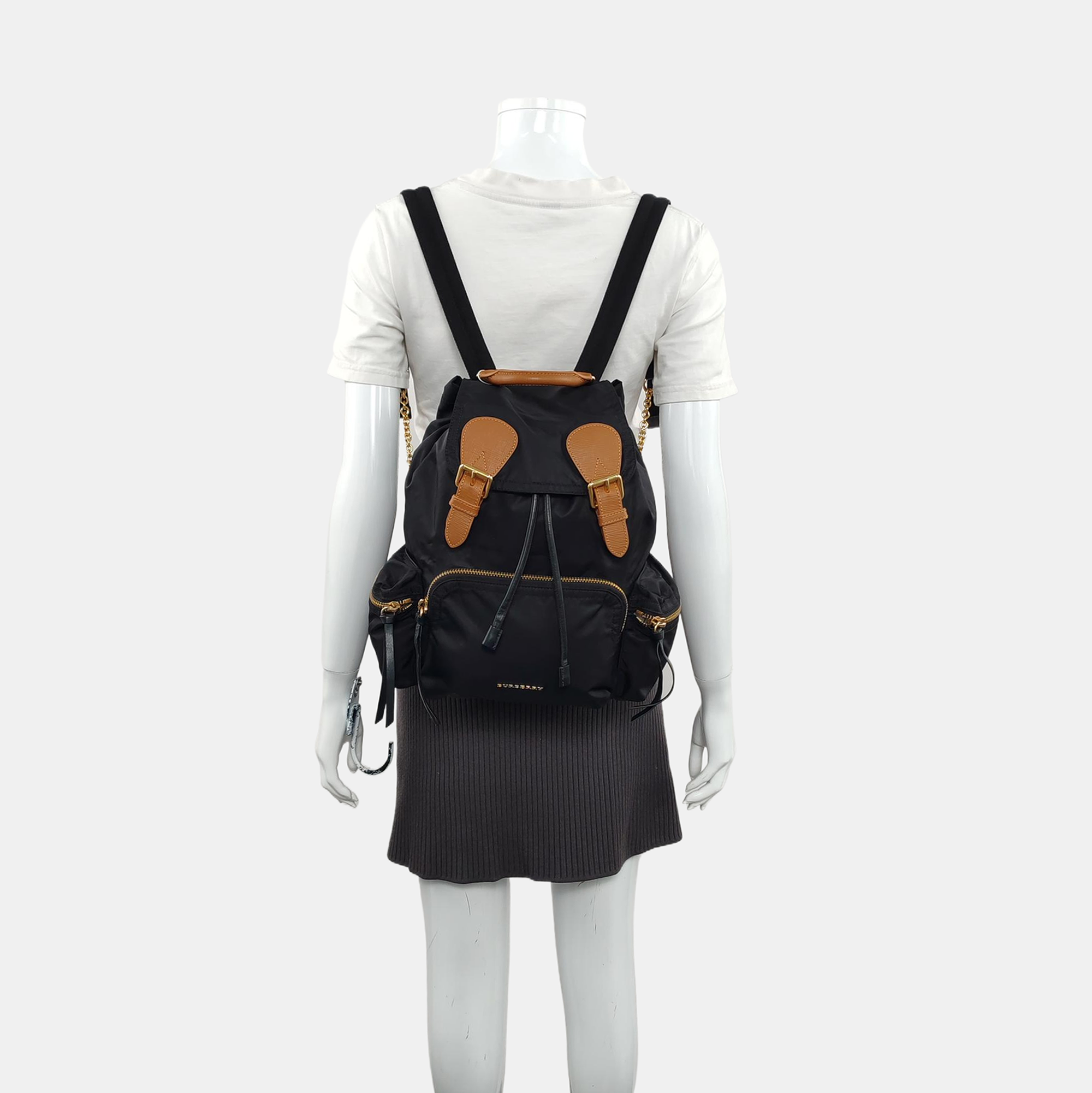 The Rucksack Nylon Black