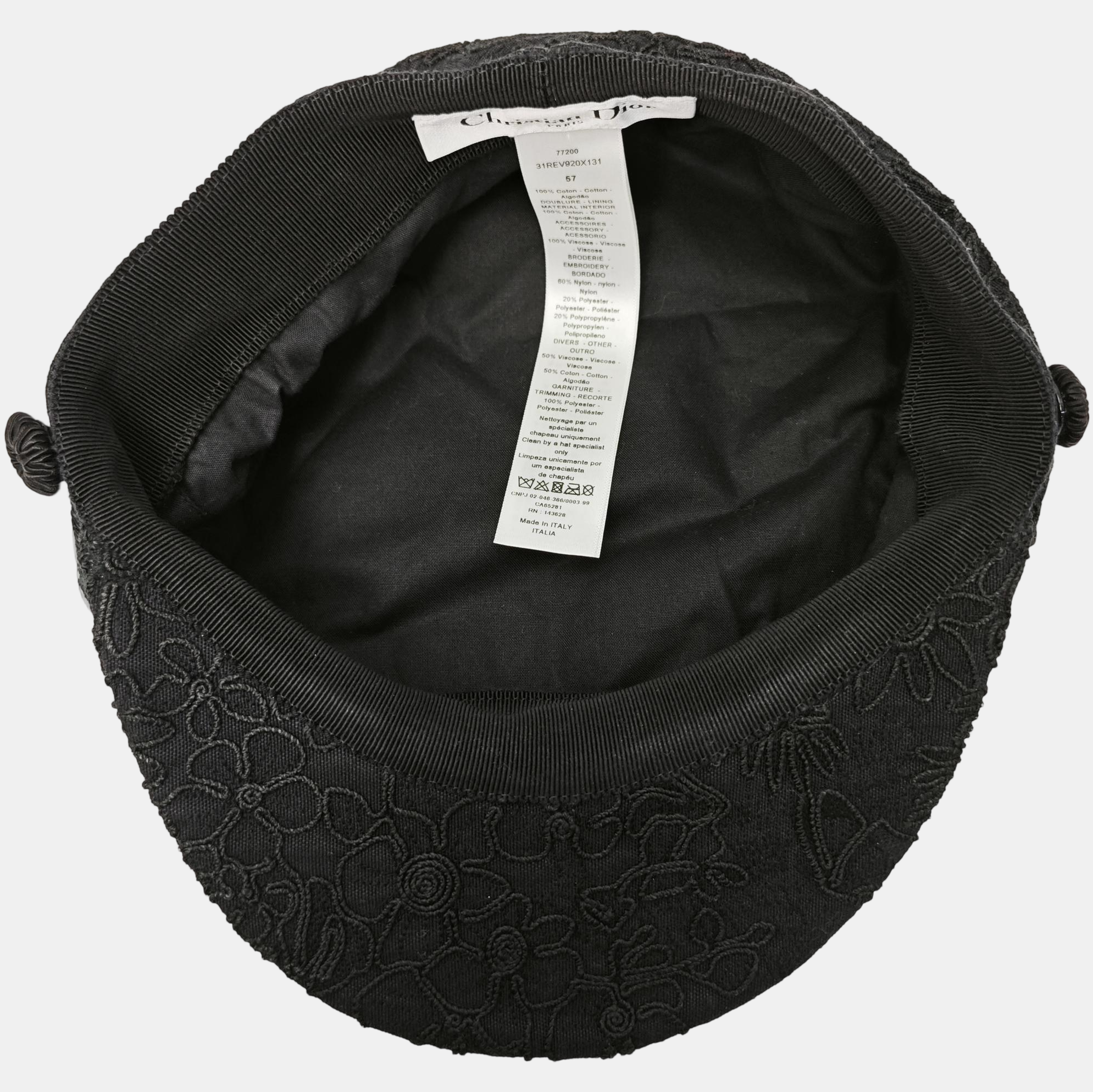 Cotton Hat Black
