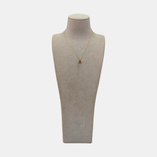 Sweet Alhambra 18k Rose Gold Necklace
