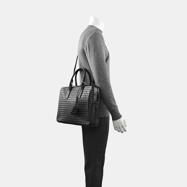 SAC DE JOUR Piel de becerro negra