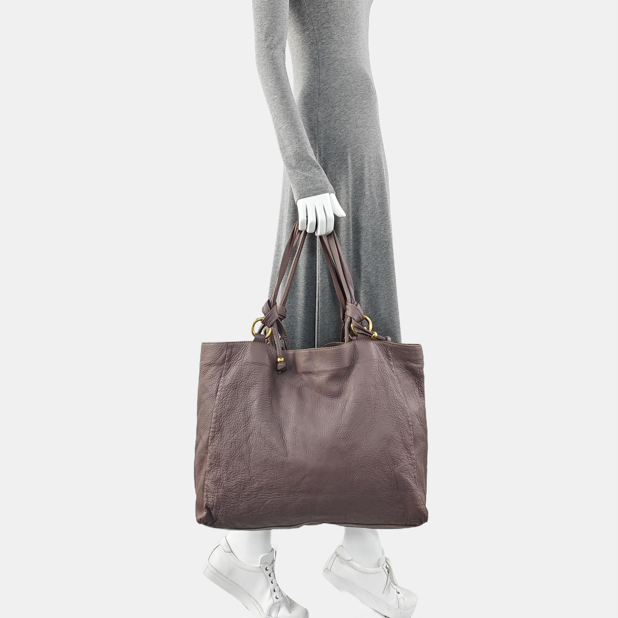 Bamboo 1947 Medium Calfskin Purple