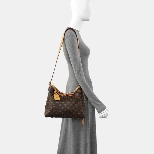 CARRYALL PM Monogram Coated Canvas Brown
