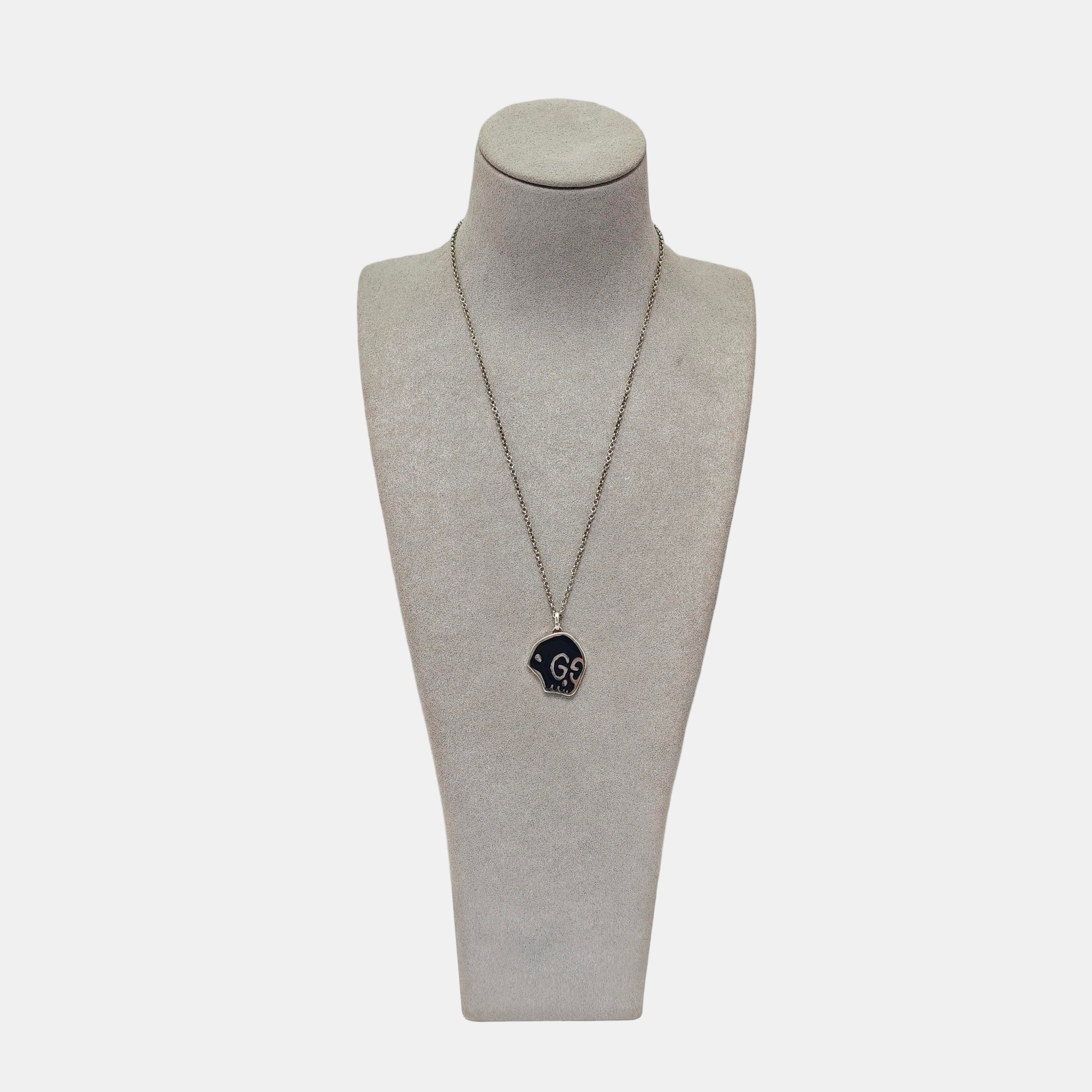 925 Sterling Silver Blue Necklace