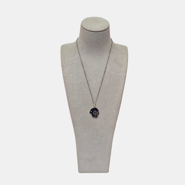 925 Sterling Silver Blue Necklace