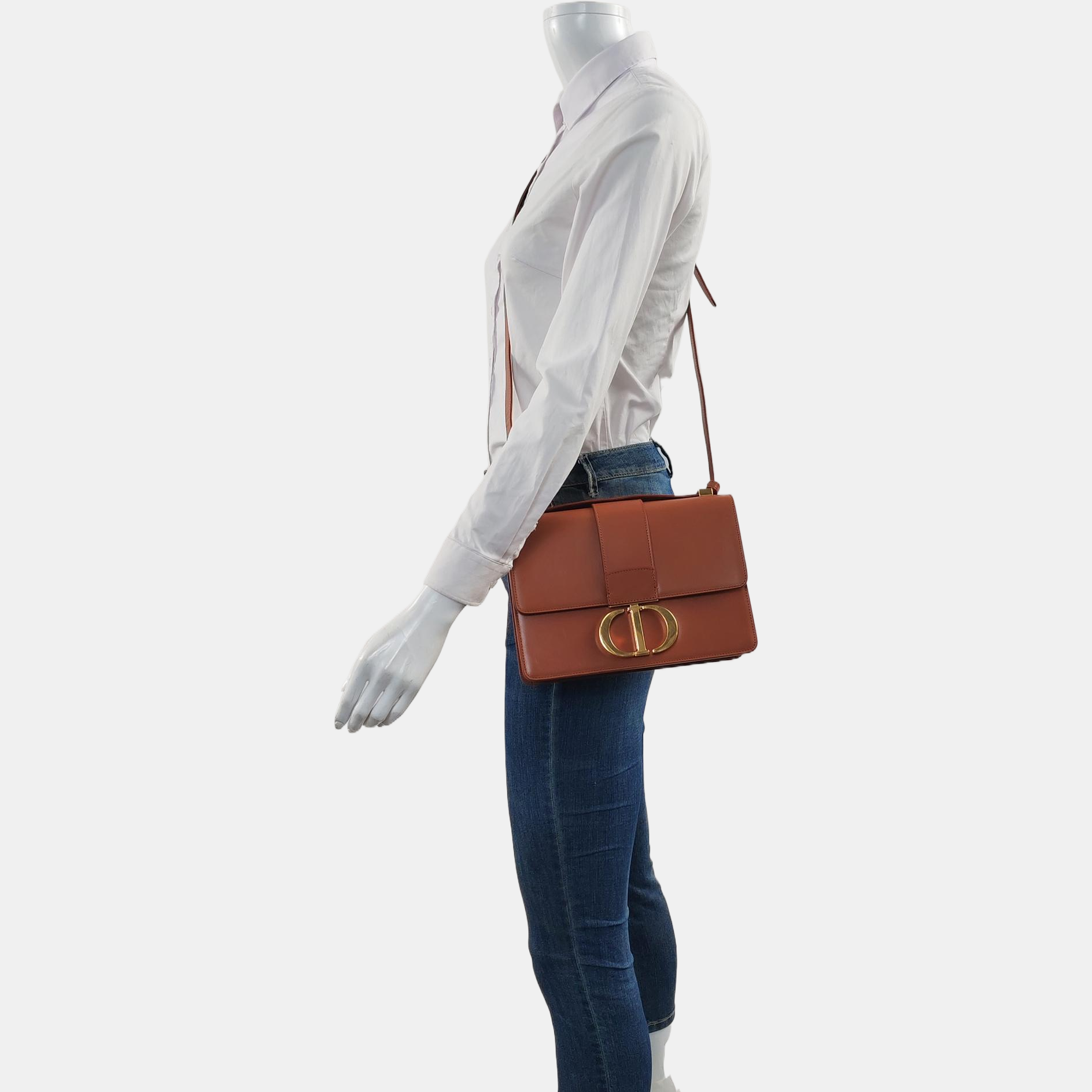 30 Montaigne Calfskin Brown