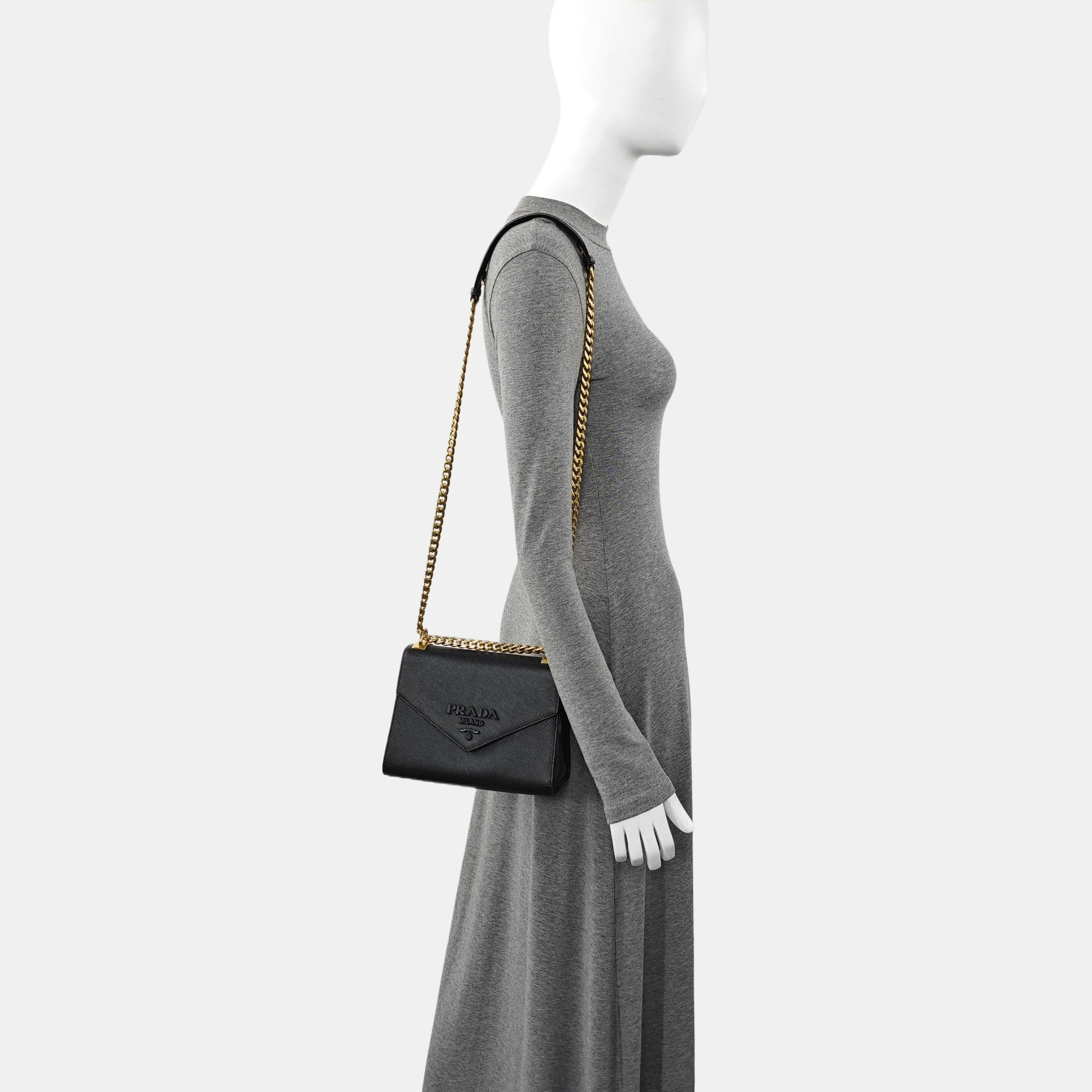 Monochrome Calfskin Black