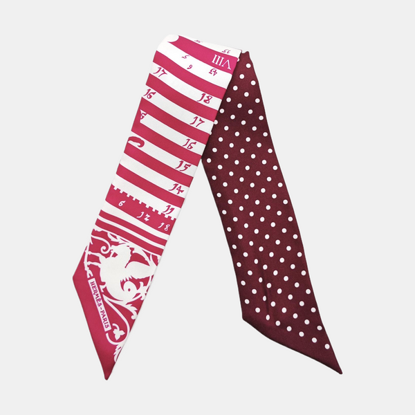 Mulberry Silk Silk Scarf Red