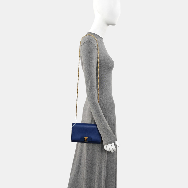 Ginny Calfskin Blue