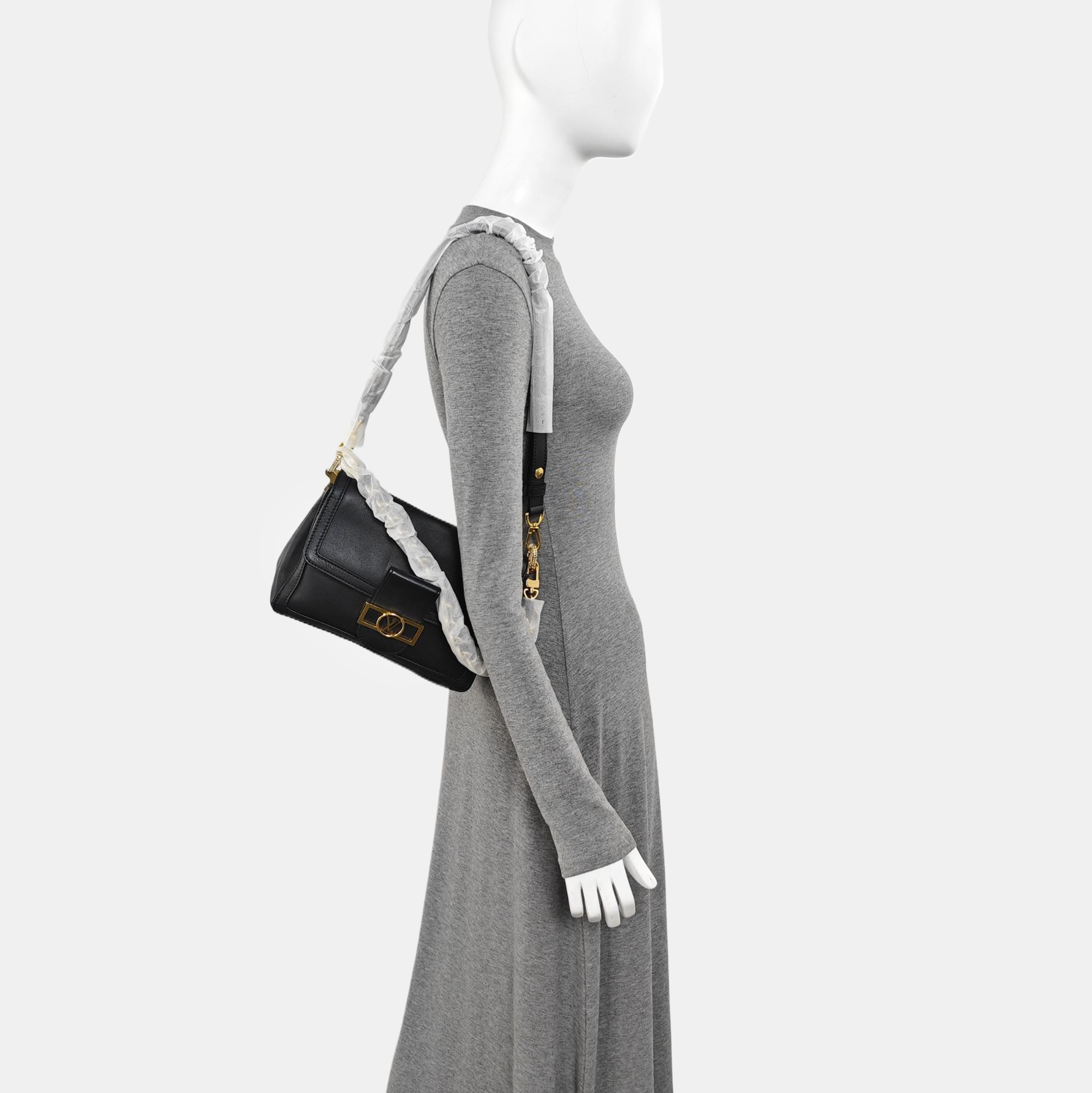 DAUPHINE Calfskin Black