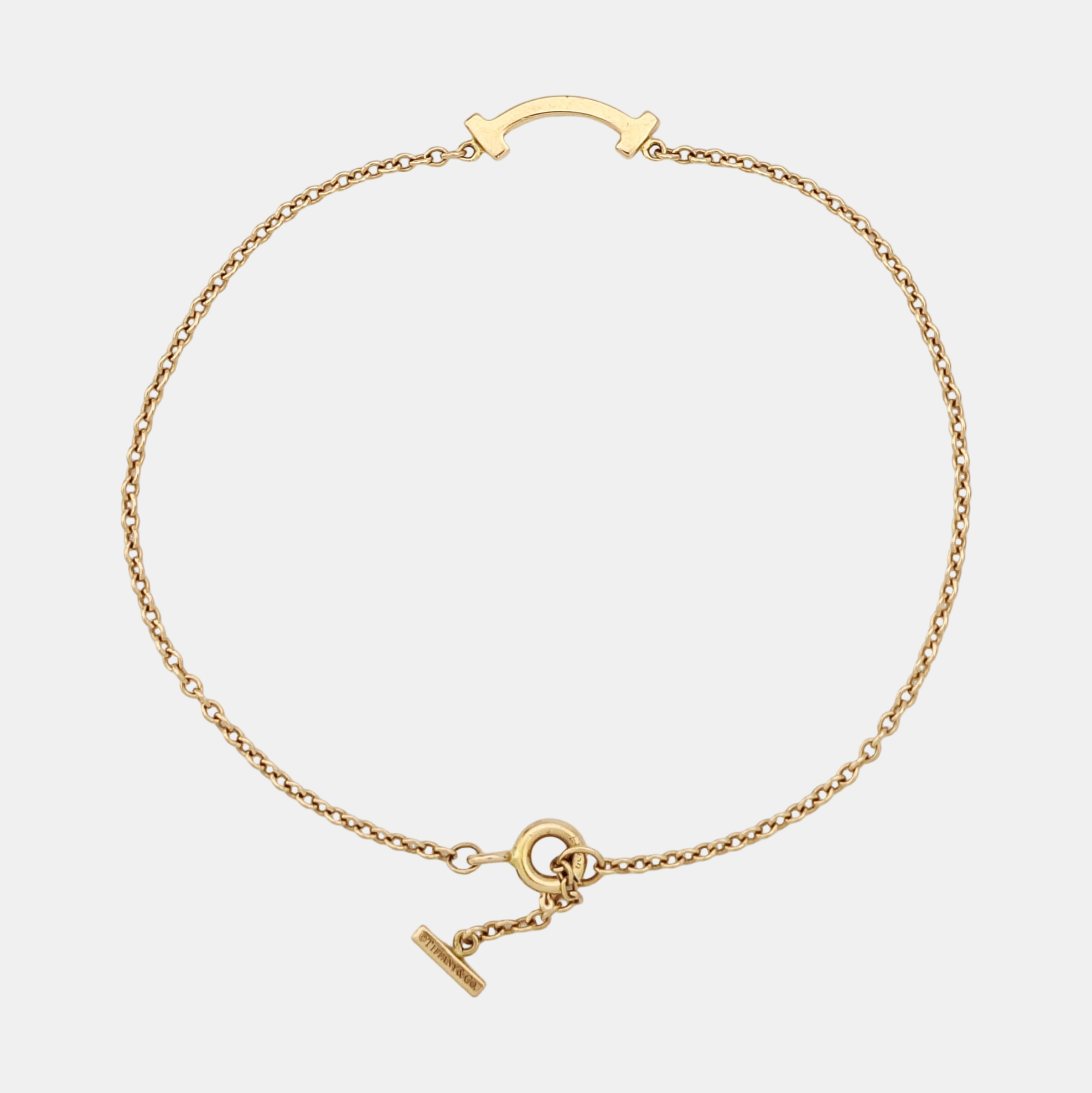 Tiffany T 18k Rose Gold Bracelet
