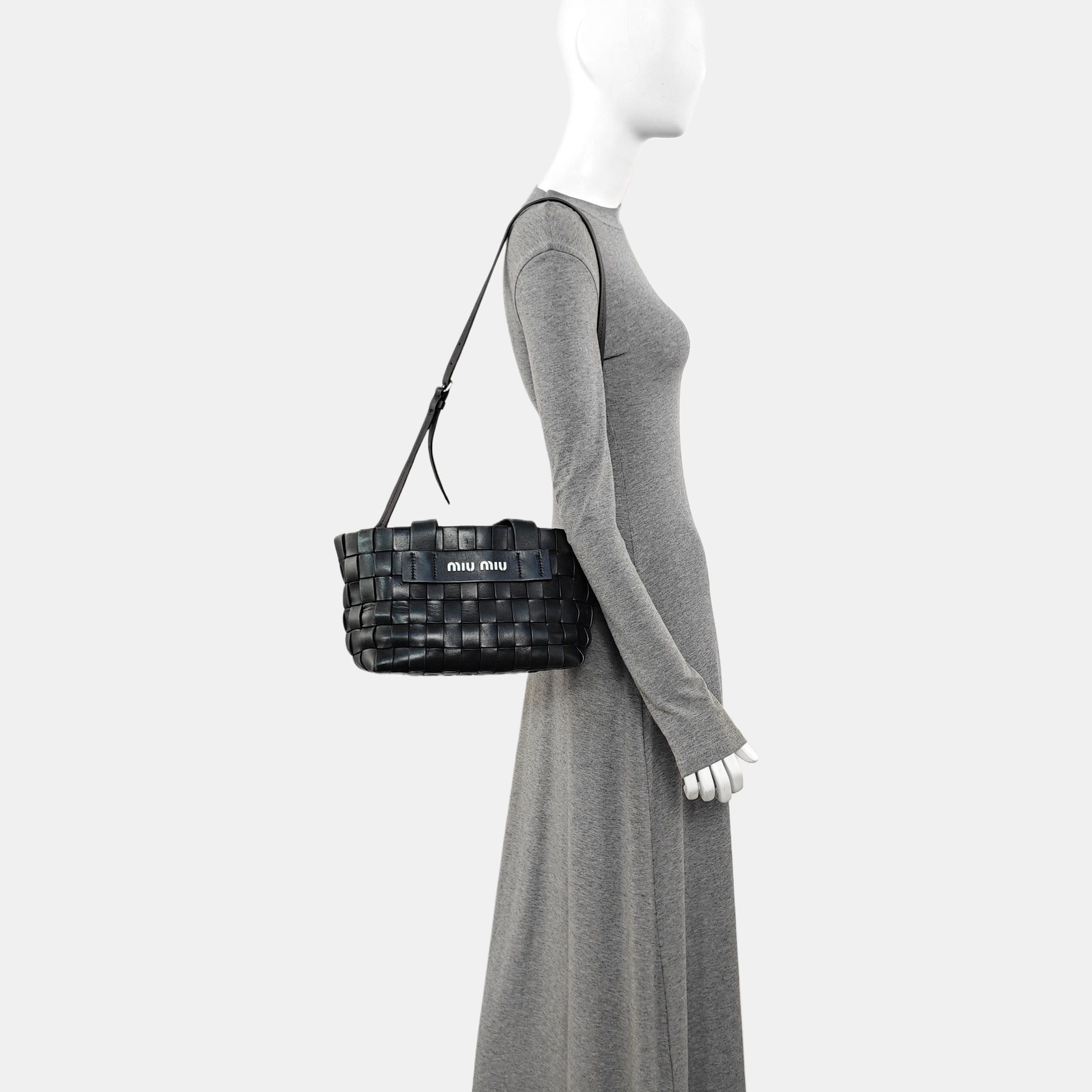 Intreccio Lambskin Black