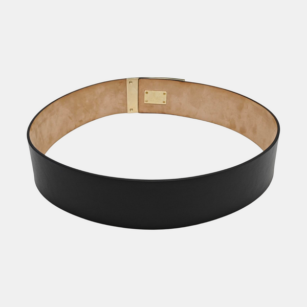 Leather Belt Black