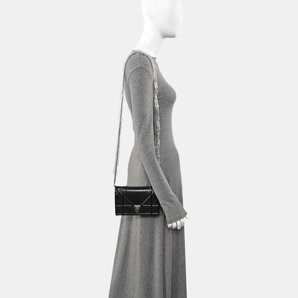 Diorama Cannage Calfskin Gray