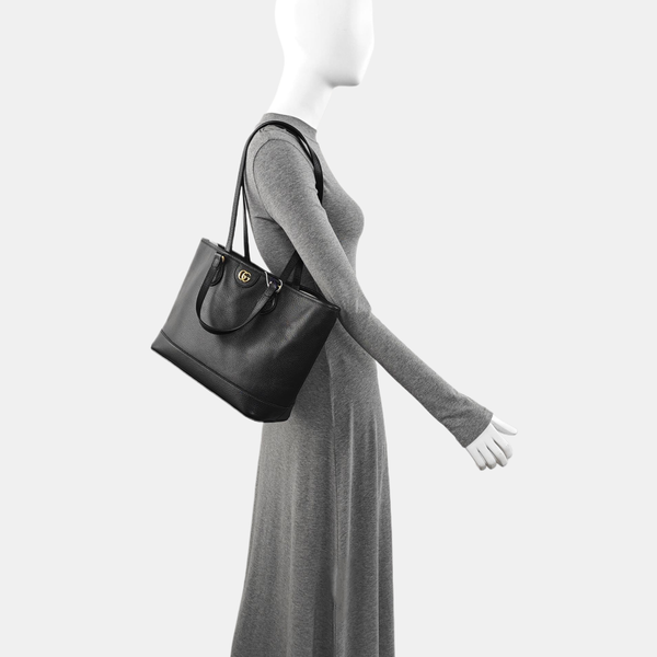 Authenticated pre-owned  Ophidia Calfskin Black - Tote Bag at Looply