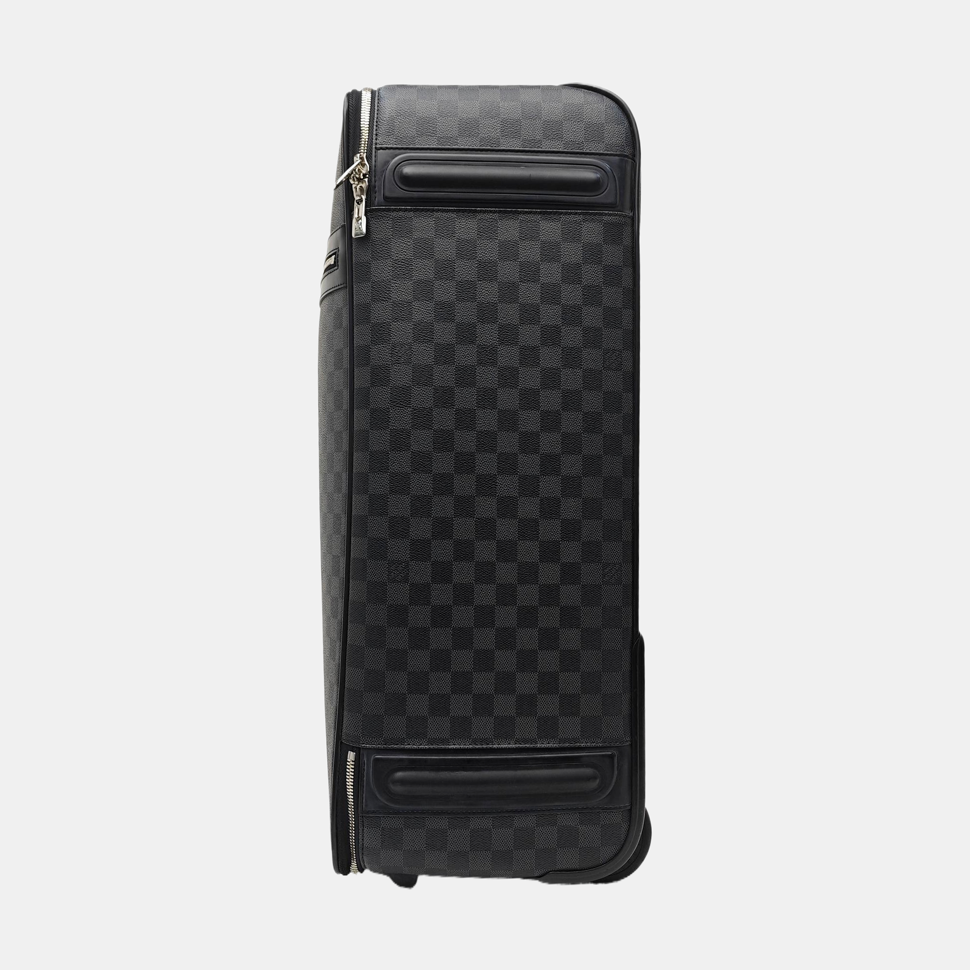 PEGASE 65 Damier Graphite Coated Canvas Black