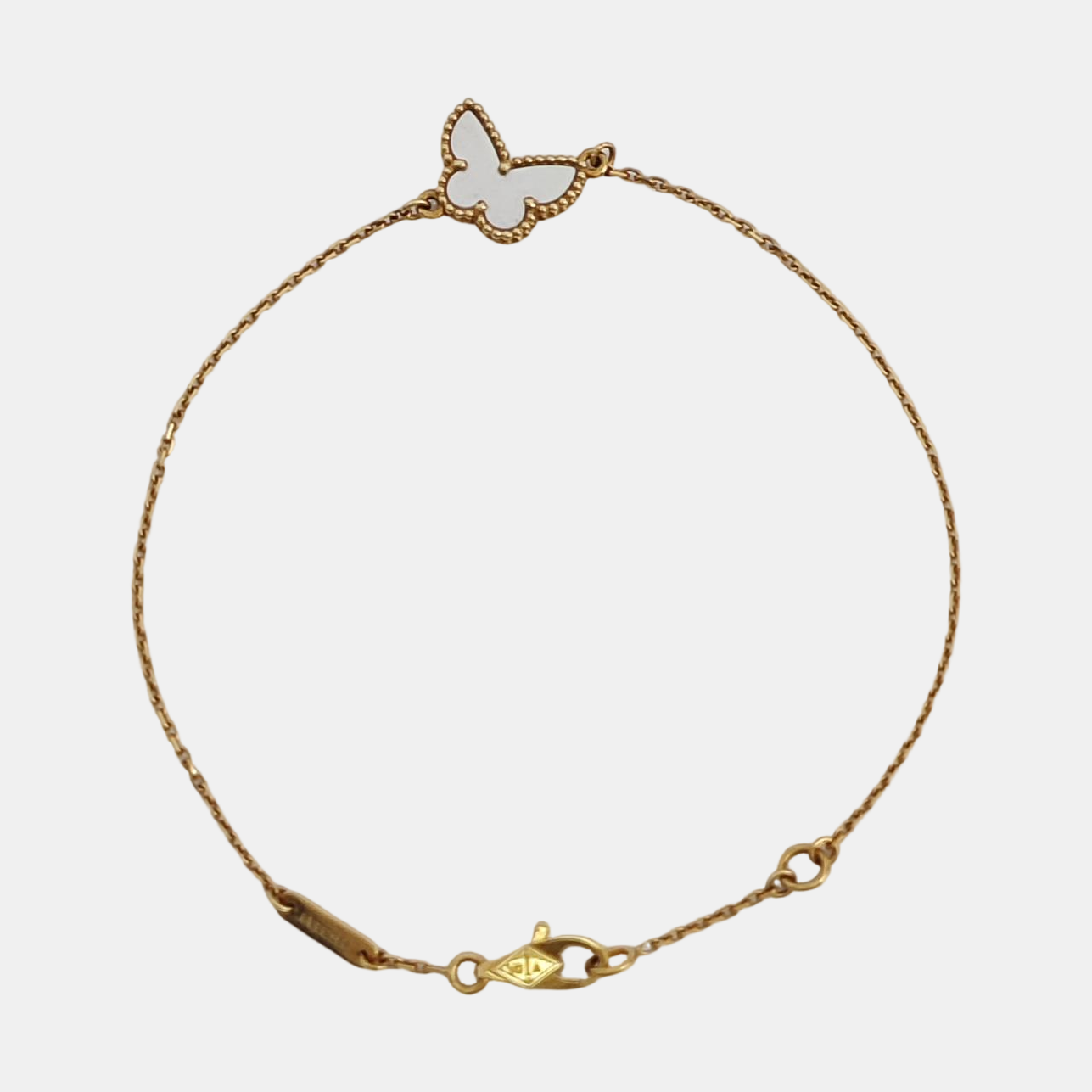 Sweet Alhambra 18k Gold Bracelet