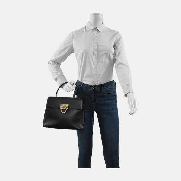 Kelly Calfskin Black