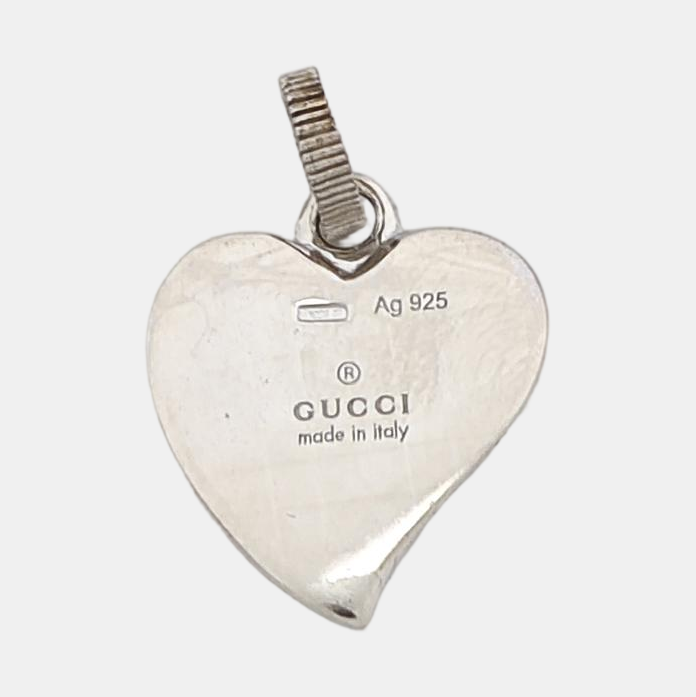 Interlocking G 925 Sterling Silver Pendant