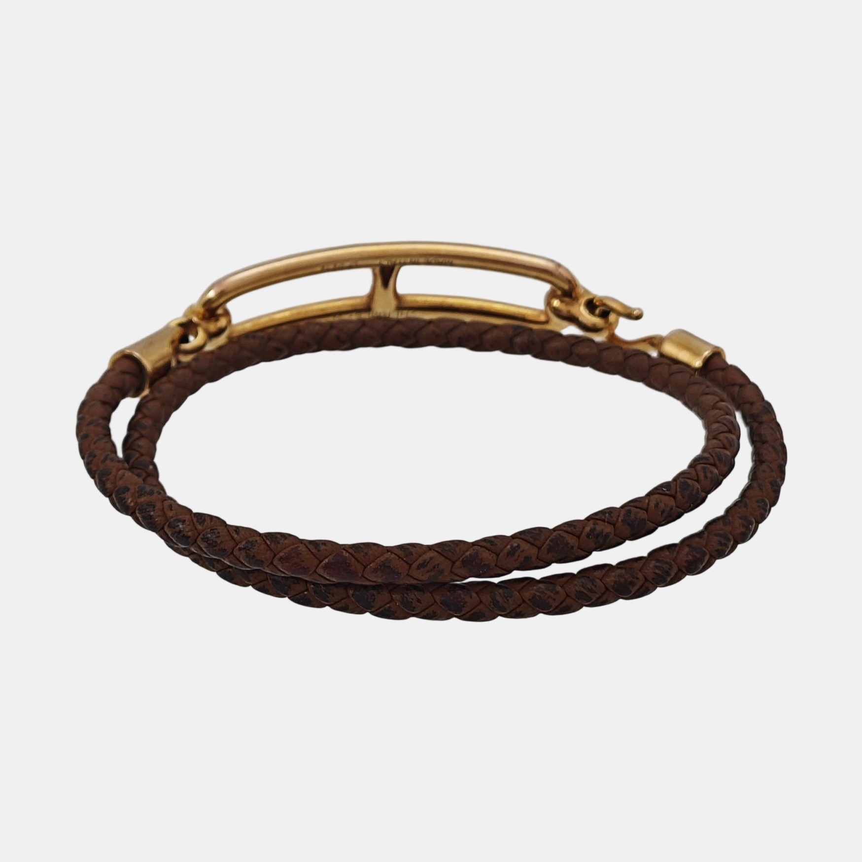 Roulis Metal Brown Bangle