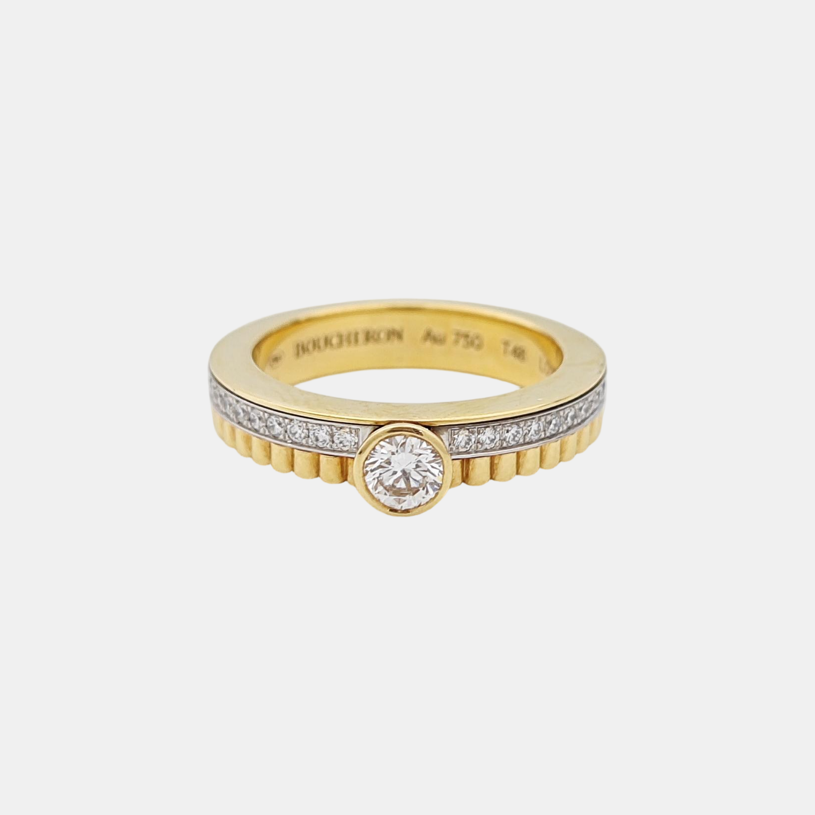 Quatre 18k Gold Ring EU 46