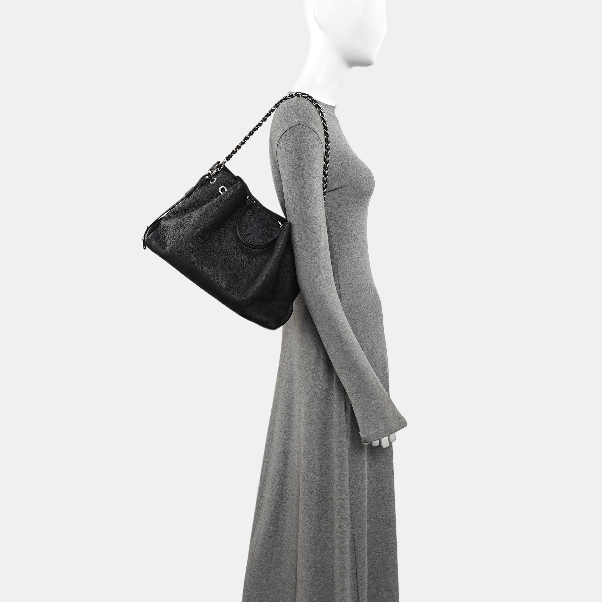 BELLA TOTE Calfskin Black