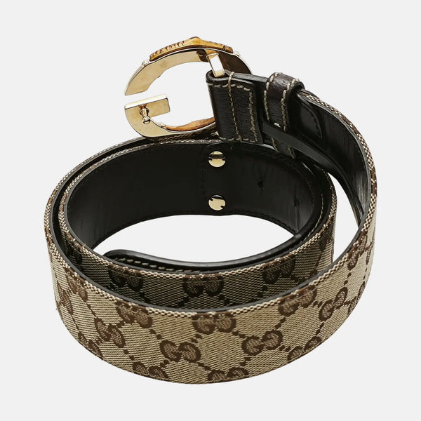 Fabric Belt Brown