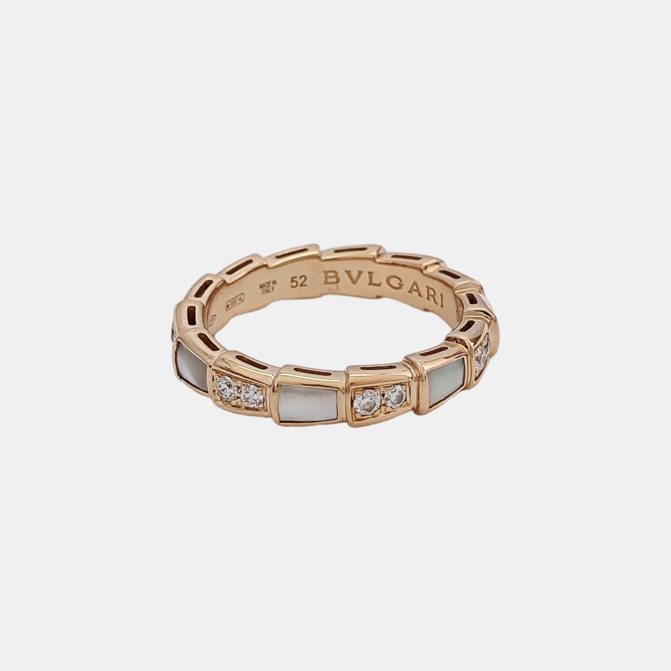 SERPENTI 18k Rose Gold Ring EU 52