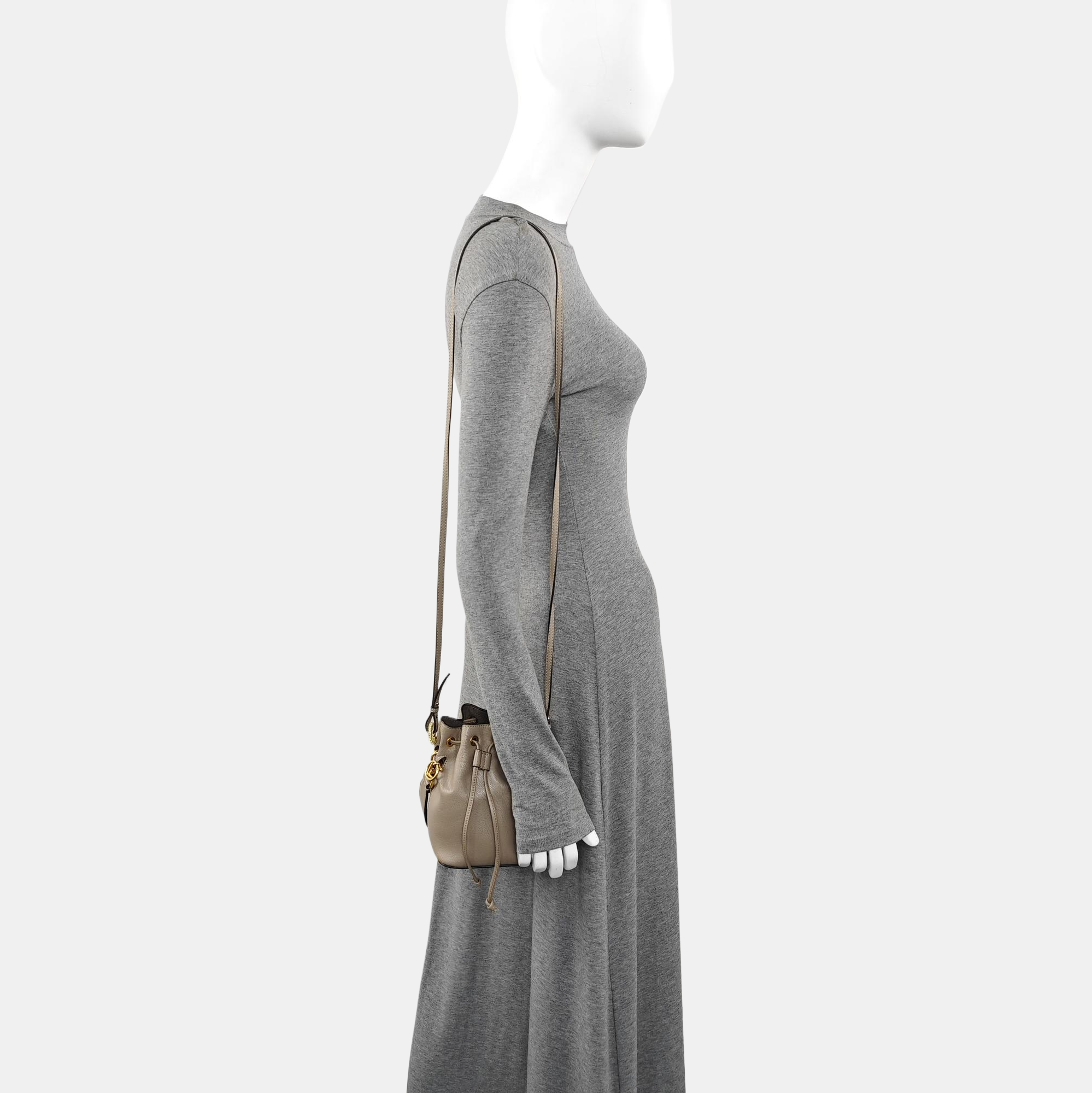 Mon Tresor Mini Calfskin Gray