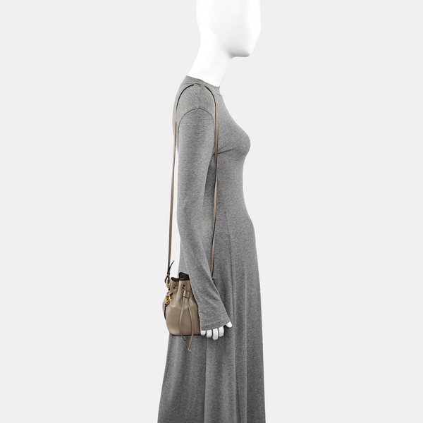 Mon Tresor Mini Calfskin Gray