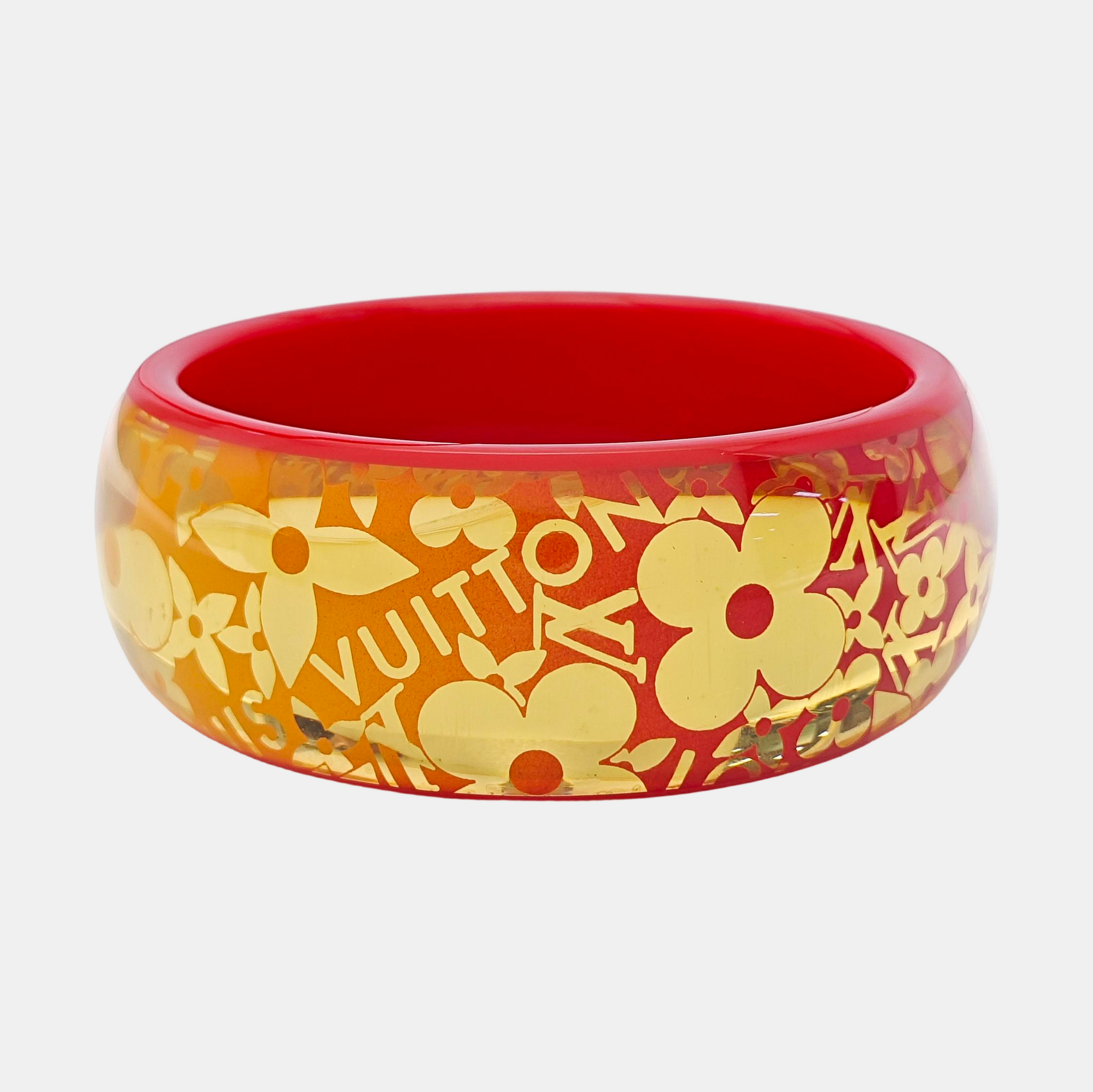 Metal Red Bangle