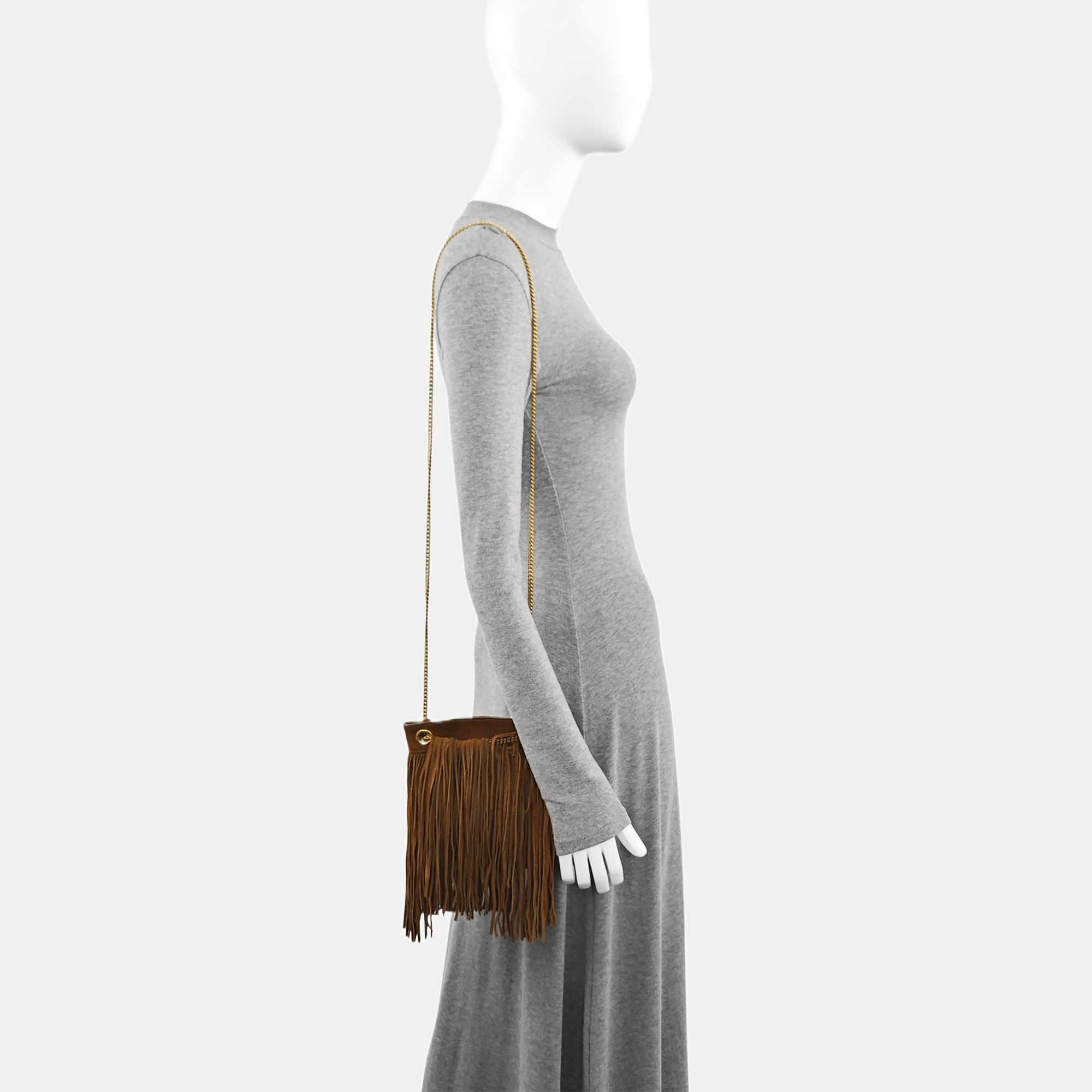 GRACE Small Suede Brown