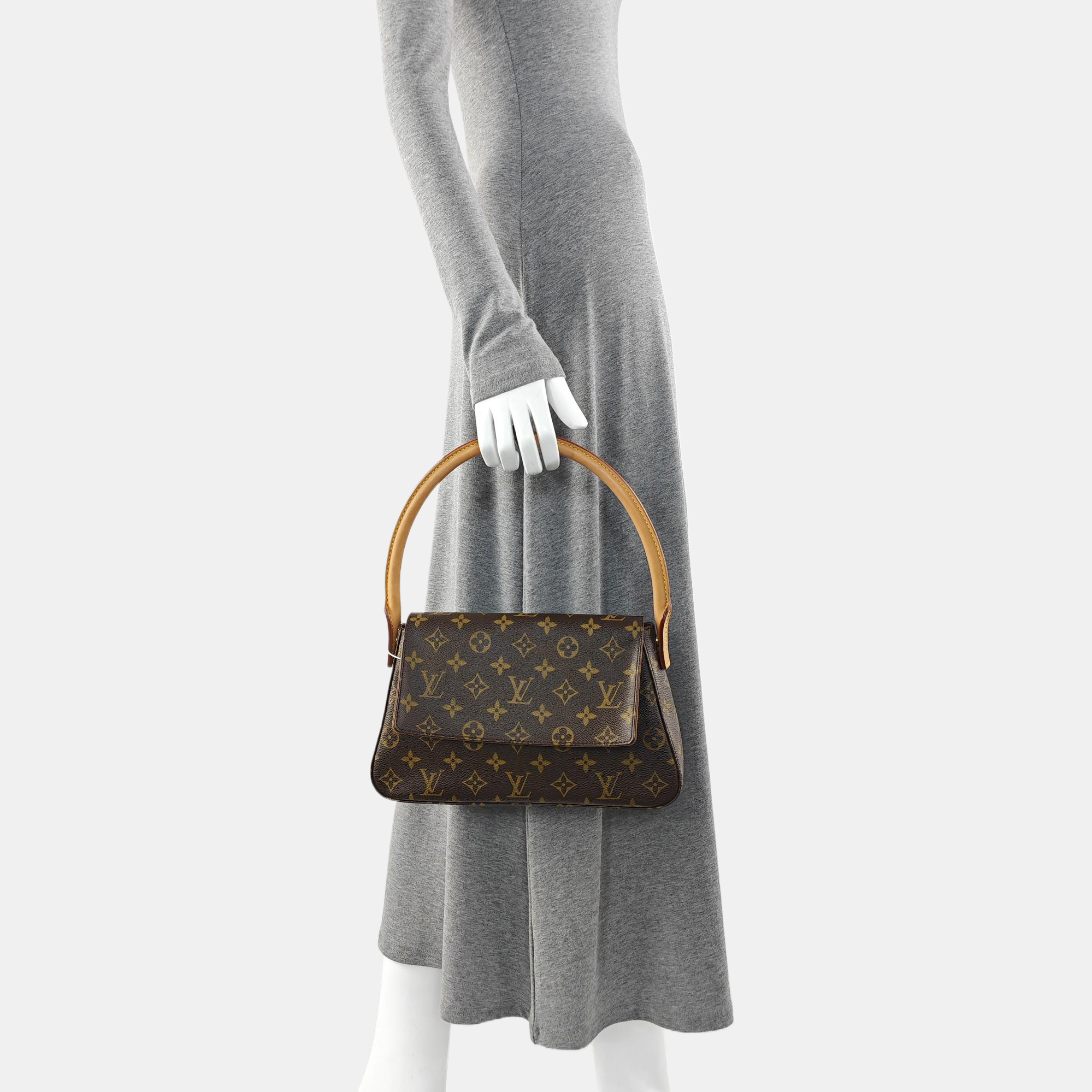 LOOPING PM Monogram Coated Canvas Brown