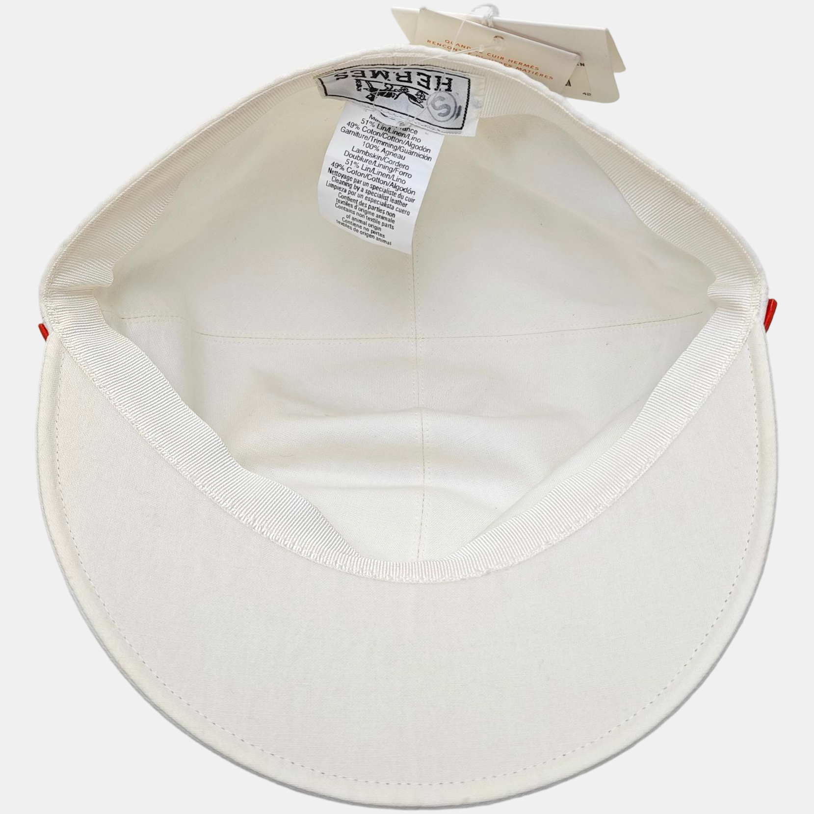 Linen Hat White