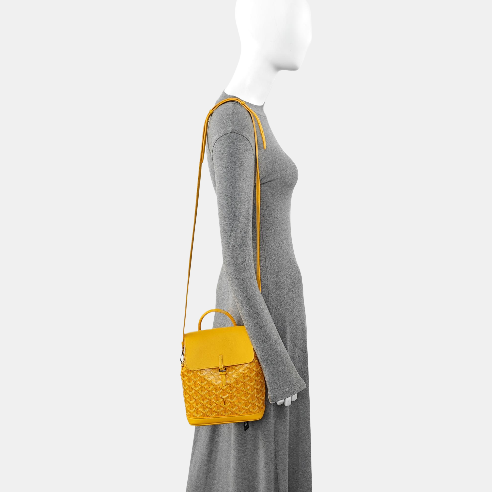 Alpin Mini Coated Canvas Yellow