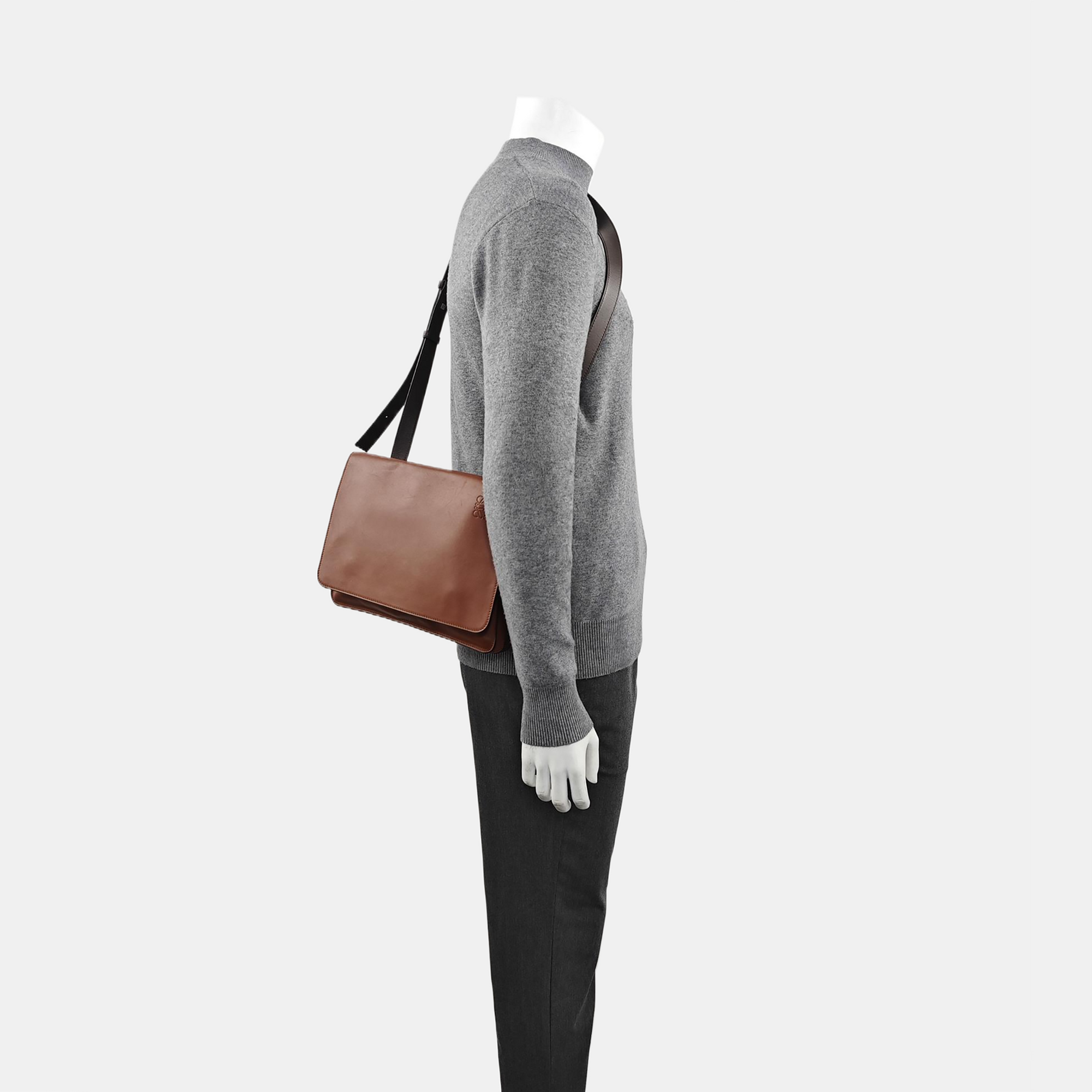 Gusset Calfskin Brown