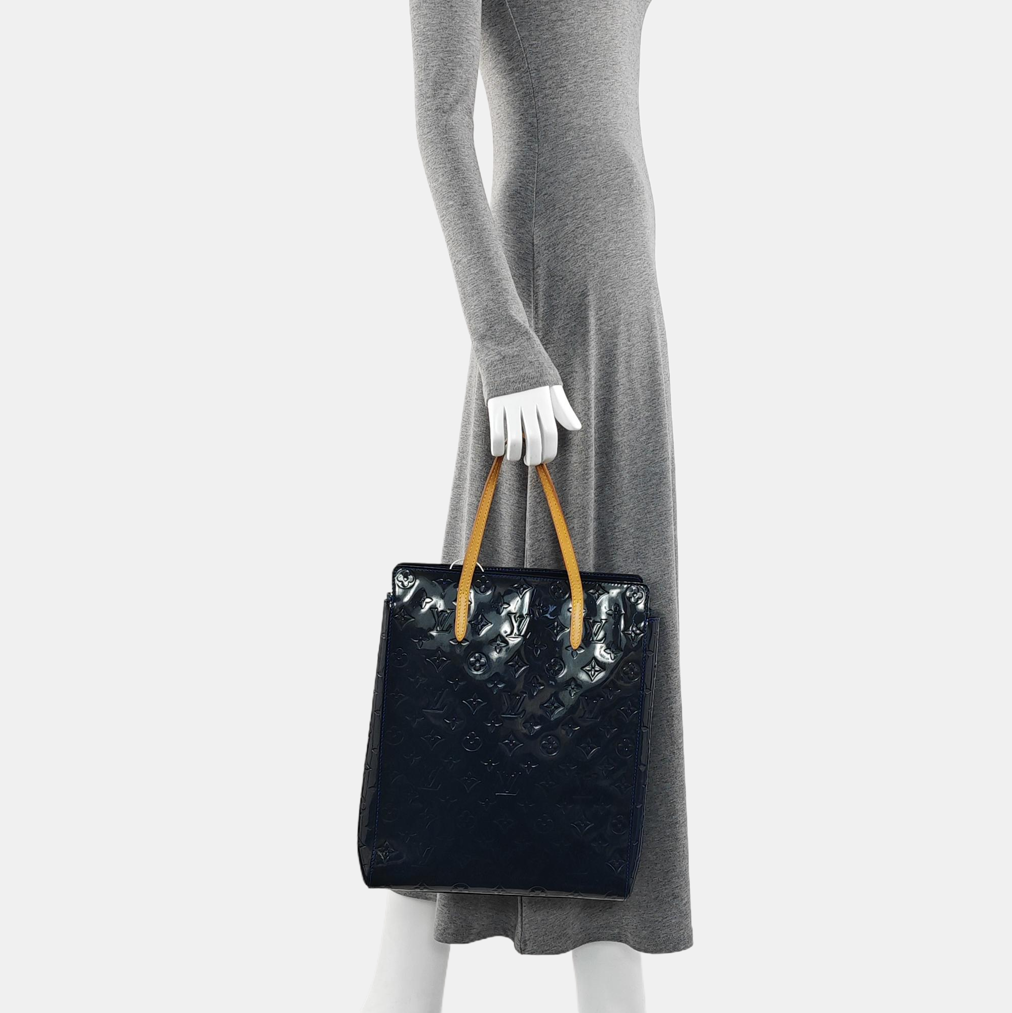 CATALINA Monogram Patent Leather Blue