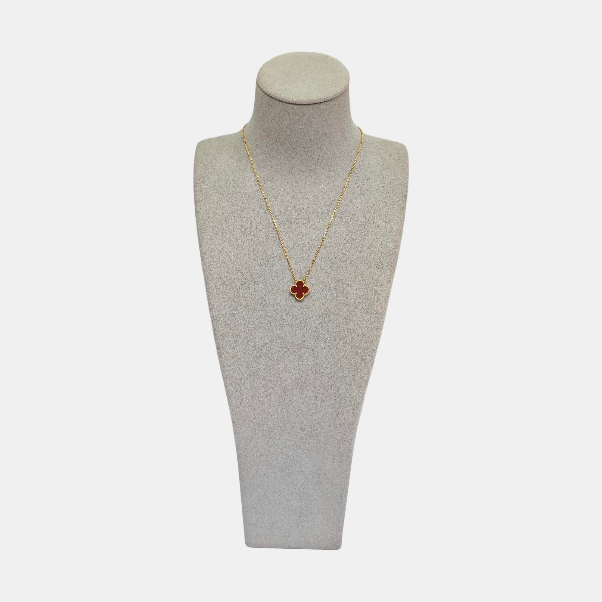 Vintage Alhambra 18k Gold Necklace