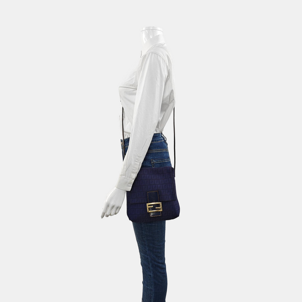 Vintage Canvas Bag Canvas Blue