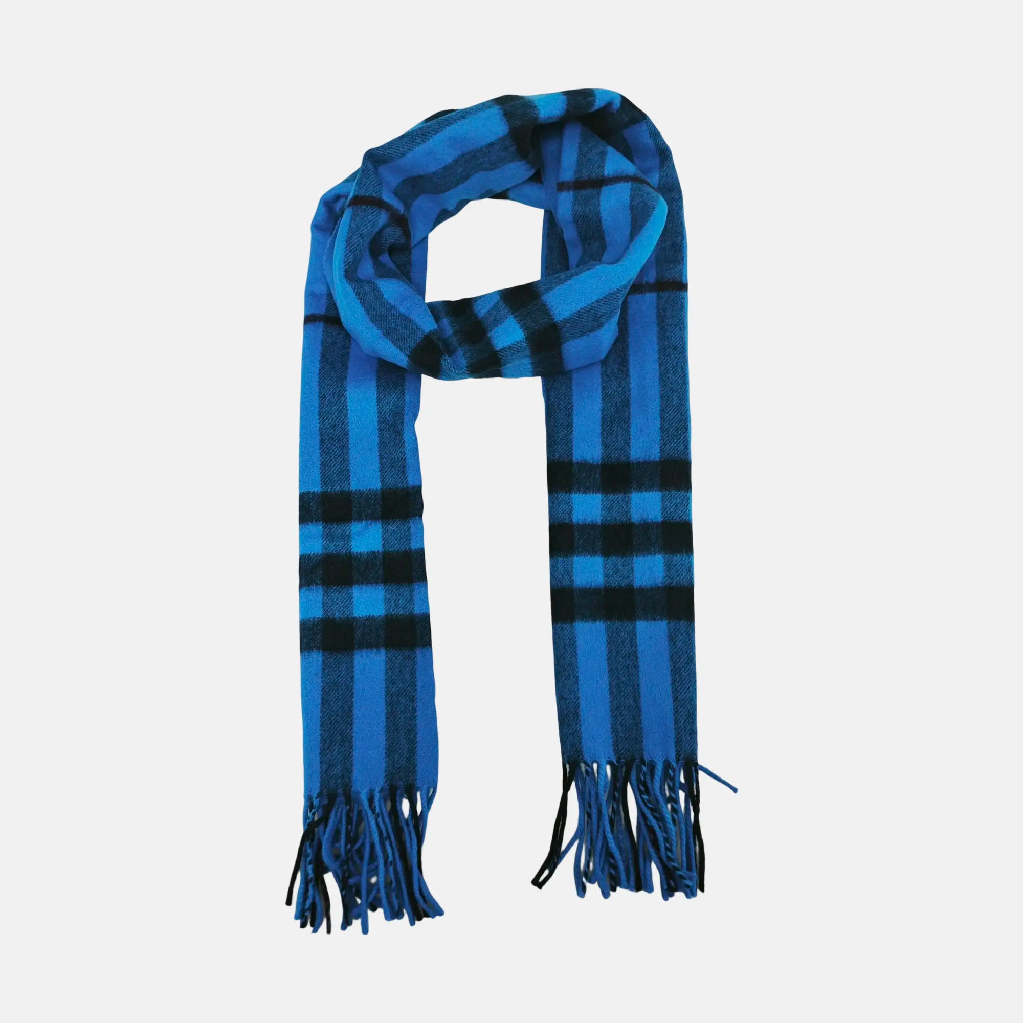Cashmere Scarf Blue