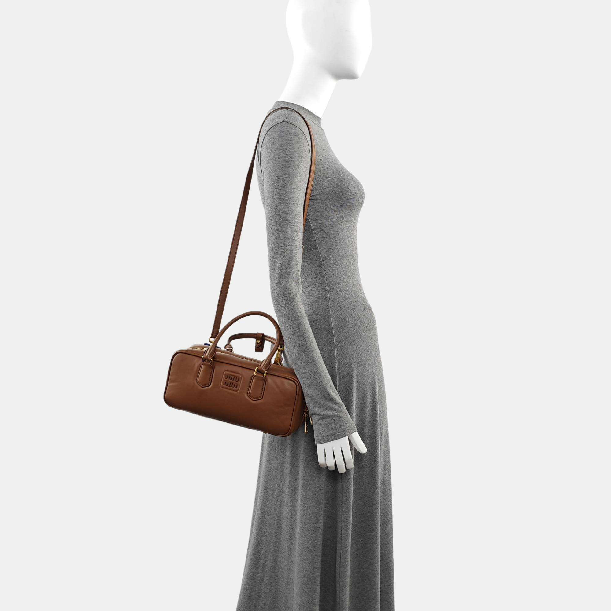 Arcadie Large Calfskin Brown