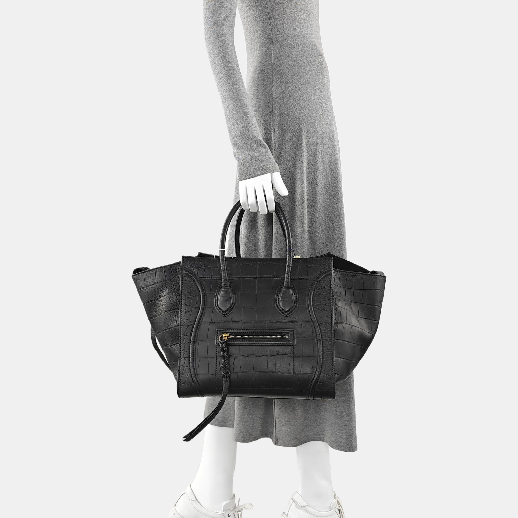 PHANTOM Medium Calfskin Black