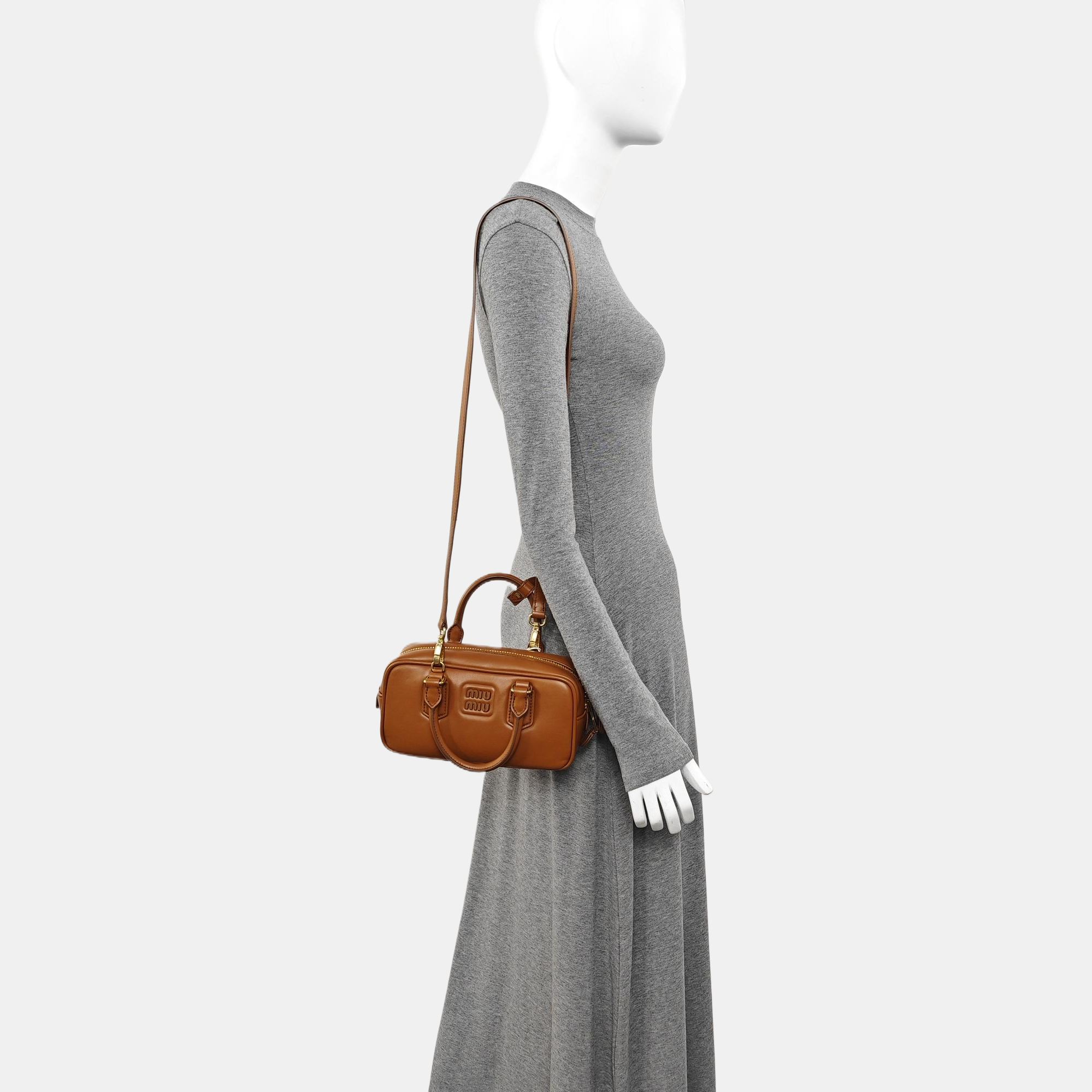 Arcadie Small Calfskin Brown